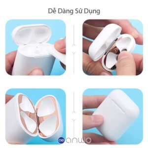 Miếng Dán Skin AirPods Chống Bụi Bẩn AW812