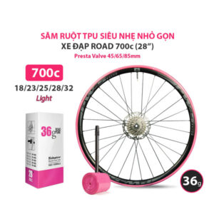 RideNow Săm Ruột Siêu Nhẹ Xe Đạp Road 700c 24g